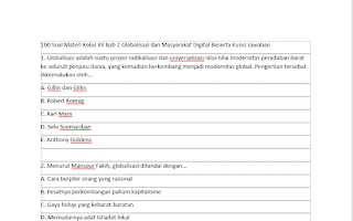 Promo Awal Tahun Ajaran Ebook Globalisasi dan Masyarakat Digital, 100 Soal Latihan, New PPT, dan Video Materi