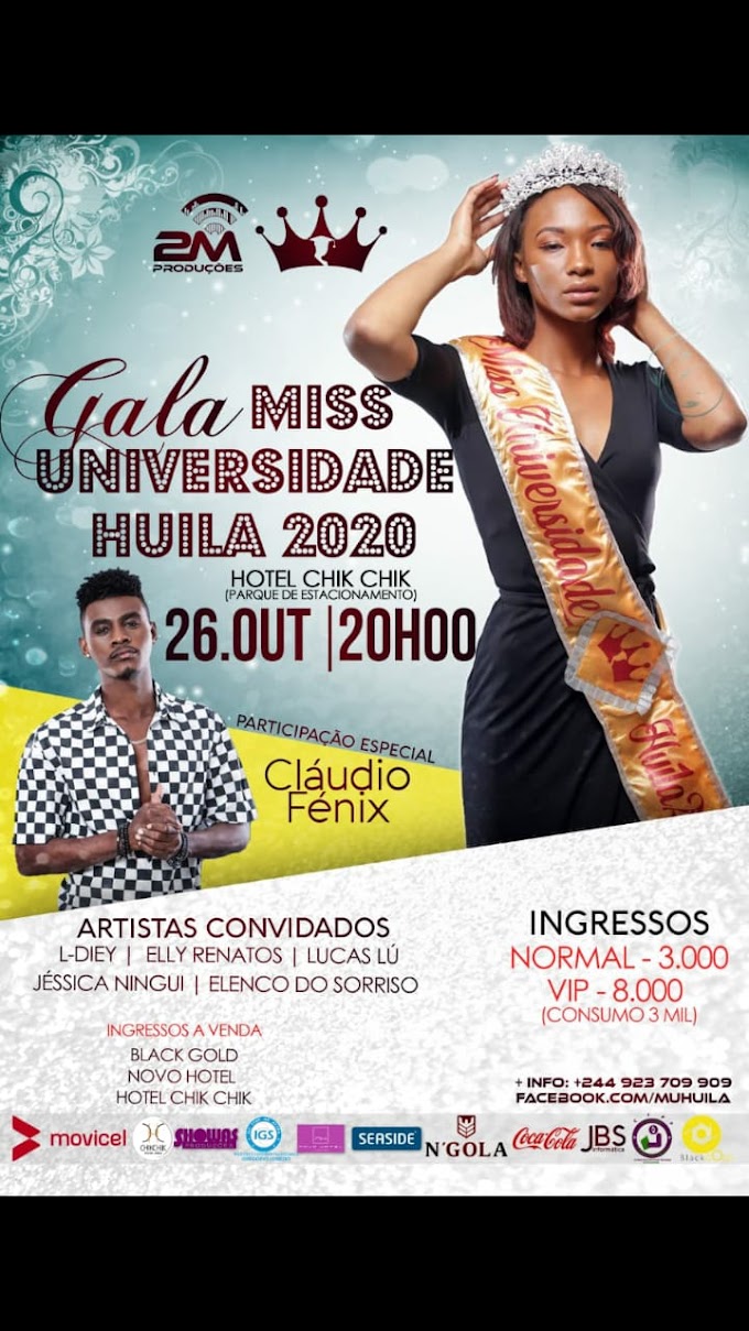 DIA 26/10/2019 GALA DE ELEIÇÃO MISS UNIVERSIDADE HUILA 2020 