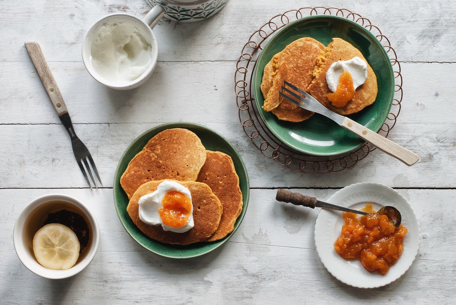 Marchewkowe pancakes placuszki bez glutenu