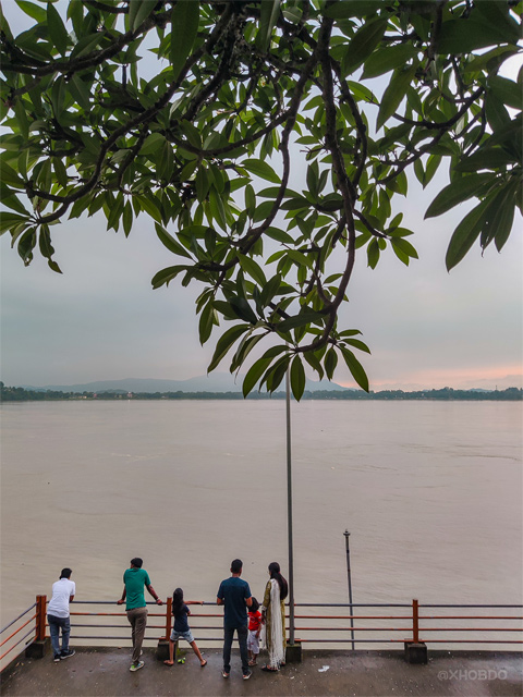 View of Mighty River Brahmaputra