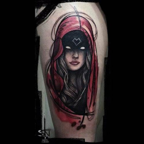 Exciting Graphic Tattoos by Sanni Tormen