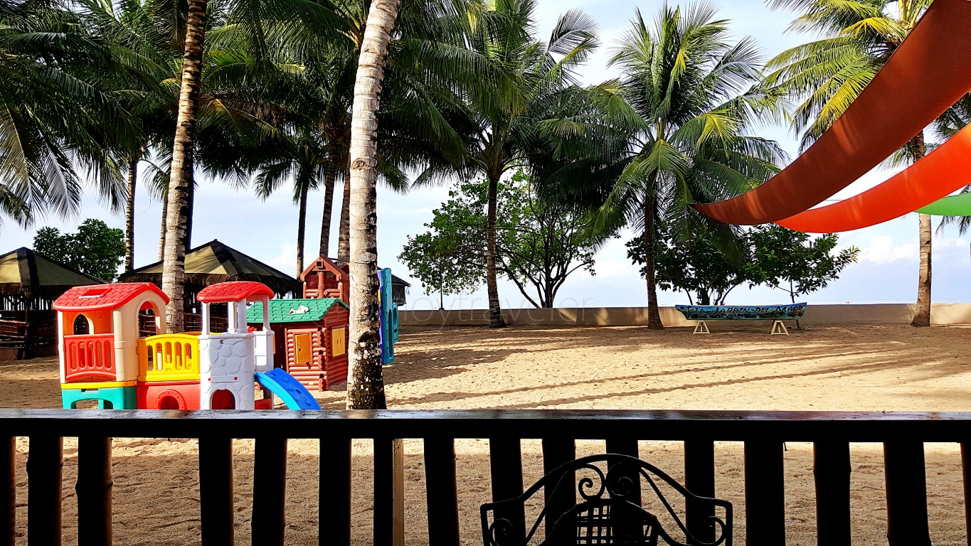 children's play area at Isla Jardin Del Mar Resort in Glan, Sarangani