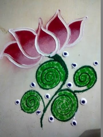 Art Magazine Christmas Rangoli Design