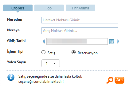 online otobüs bileti