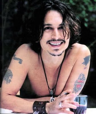 This week I decided to go with Johnny Depp. I have had a crush on his since 
