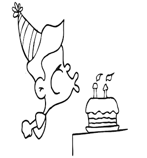 kids coloring pages, birthday coloring pages