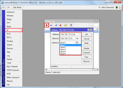 Cara Setting Dasar Mikrotik Menggunakan Winbox