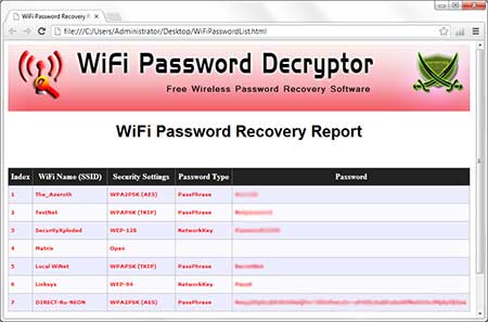 wifi password cracker