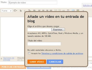 Añadir video en post