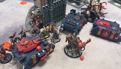 Warhammer 40k Chaos Space Marines The Scourged vs World Eaters