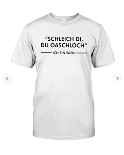 Schleich di du Oaschloch t shirt