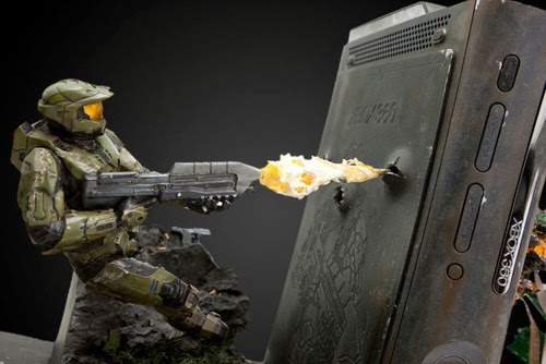 Epic Halo Case Mod: The Master Chief Xbox 360