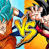 Dragon Ball Heroes - Goku Super Sayajin 4 vs Goku Super Sayajin Blue !