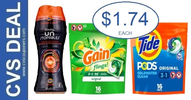 Gain & Tide Laundry Detergent CVS Deals