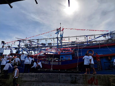 Ungkap Rasa Syukur, Nelayan Muara Angke Antusias Ikuti Nadran Pesta Laut