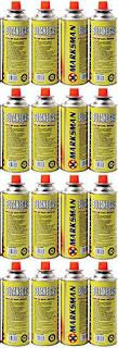 BUTANE GAS CANISTERS BOTTLES IDEAL FOR PORTABLE STOVES GRILLS HEATERS FLAMES 16