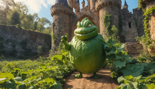 A fresh bitter gourd, showcasing its unique texture and vibrant green color, highlighting its numerous health benefits and medicinal properties.
