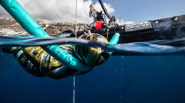 PJ Freediving Apnea Canarais Tenerfie - Fot. Cécile Bijon