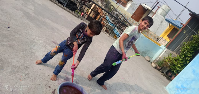 Gauransh Raghuwanshi - Golden Market Kalluganj Najibabad - Holi