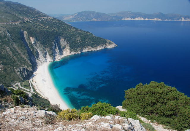 Myrtos Beach, Kefalonia, Greece