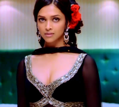 Deepika Padukone Black Dress