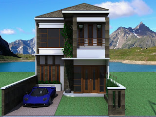 Desain Rumah Minimalis Type 21 2 lantai
