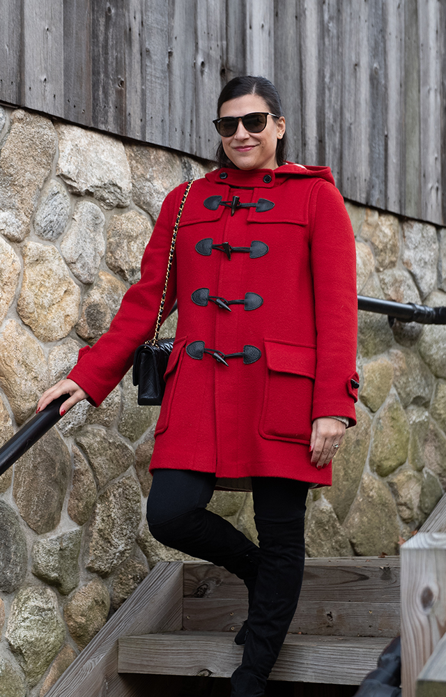 Closet Fashionista: The Red Burberry Duffle Coat