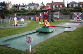 Photo of the Arnold Palmer Crazy Golf course at Pop's Meadow Putting Green in Gorleston-on-Sea, Norfolk