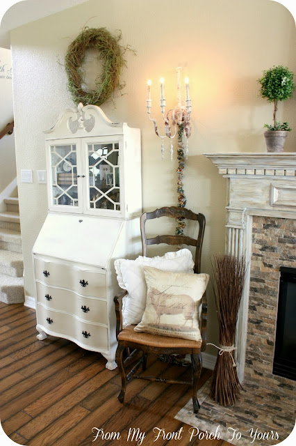 French Farmhouse Living Room-French Country-From My Front Porch To Yours