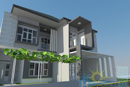 Desain Rumah Lantai 2 Dengan Taman Di Bogor