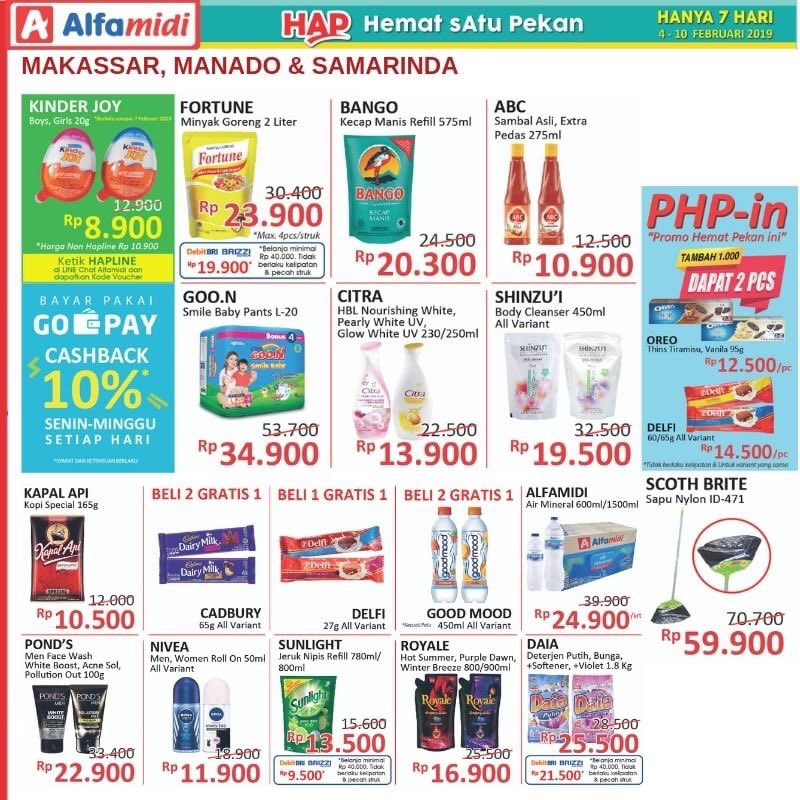 #Alfamidi - #Promo #Katalog Hemat Satu Pekan Periode 04 - 10 Feb 2019