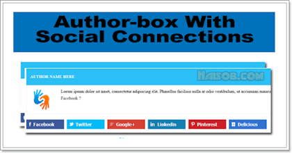 Cara Memasang Widget Author Profile Keren di Blogger