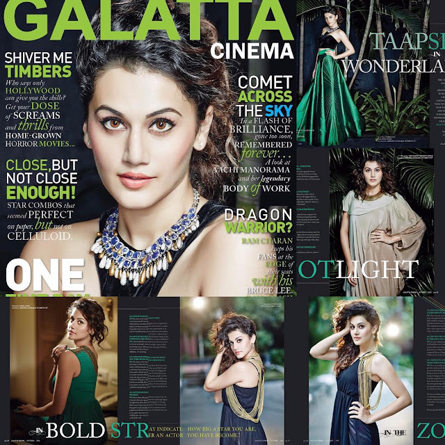 Adorable Taapsee Pannu Photo Shoot For Galtta Magzine