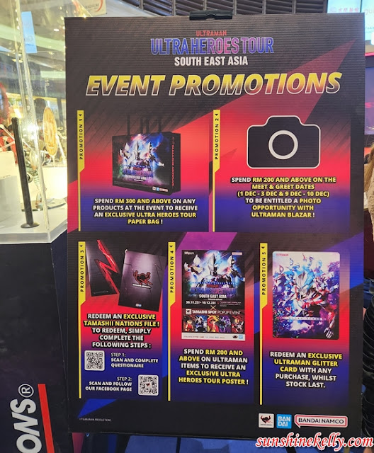 Ultra Heroes Tour South East Asia Highlights, Ultraman Blazar, Tamsahii Nations, Bandai Namco, Bandai Spirits, Paradigm Mall, Ultraman Tour