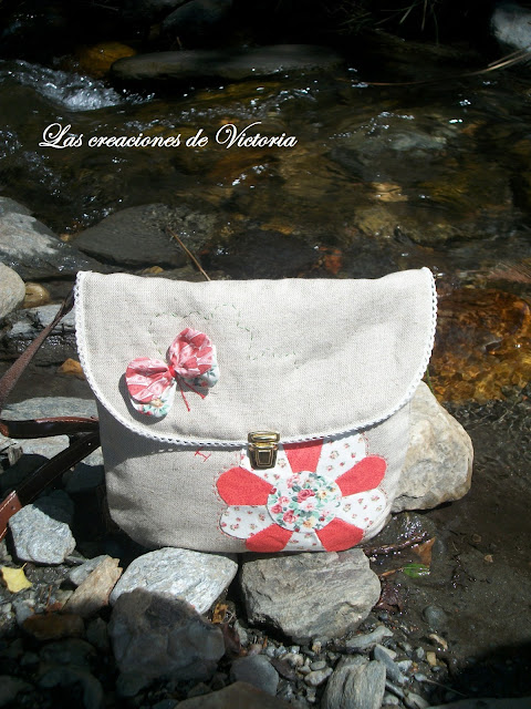 Las creaciones de Victoria. Patchwork. Bolso de patcwork