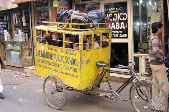 Bus Sekolah Terunik Di Dunia