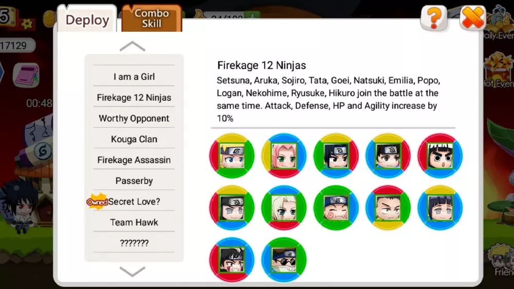 (Daftar) Deploy dan Combo Skill Terbaik di Ninja Heroes New Era