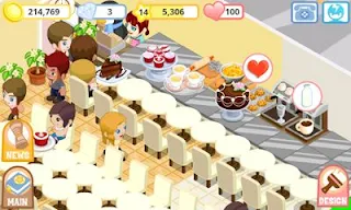 Screenshots of the Bakery Story for Android tablet, phone.