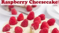 White Chocolate and Raspberry Cheesecake