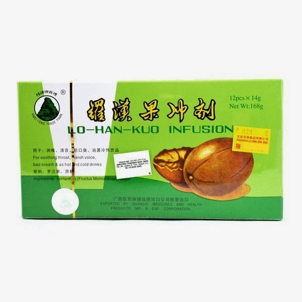  Lo  Han  Kuo  Infusion Obat China Herbal