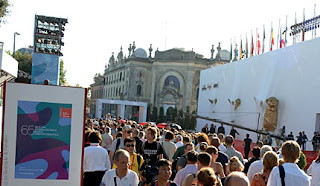 People are attending Venice Film Festival