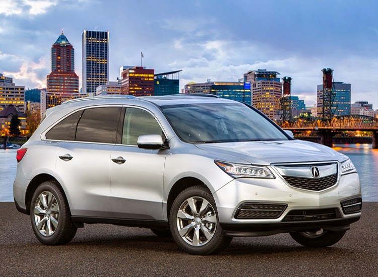 Acura MDX - Front Angle, 2014