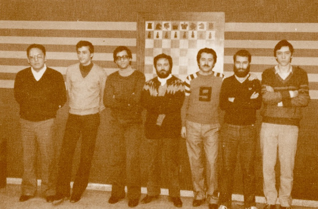 XXIV Campeonato de España de Ajedrez por equipos, 1ª división - Santander 1980, equipo campeón