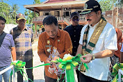 Aji Aras Resmikan Pansimas di Kabupaten Bone 