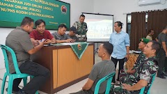Berantas judi Online, Kodim Pekalongan Sidak HP Anggotanya
