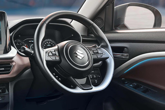 steering-wheel-Maruti Suzuki Brezza 2022