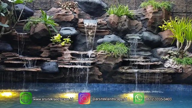 jasa pembuatan kolam relief tebing jayapura papua