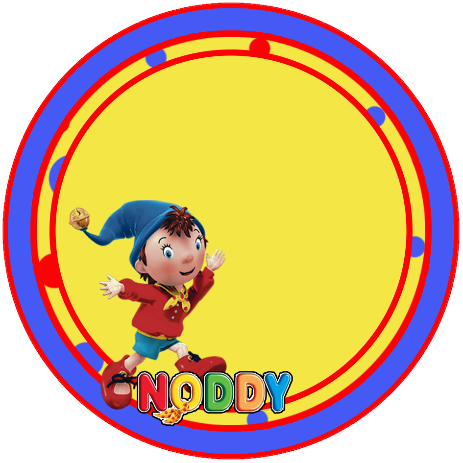 Noddy Free Printable Banner.