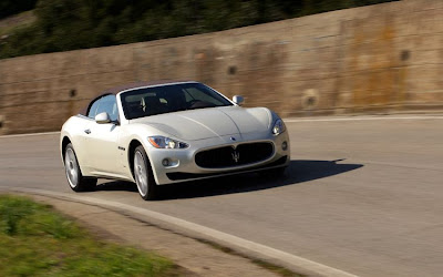 2011 Maserati Granturismo Convertible Test Road