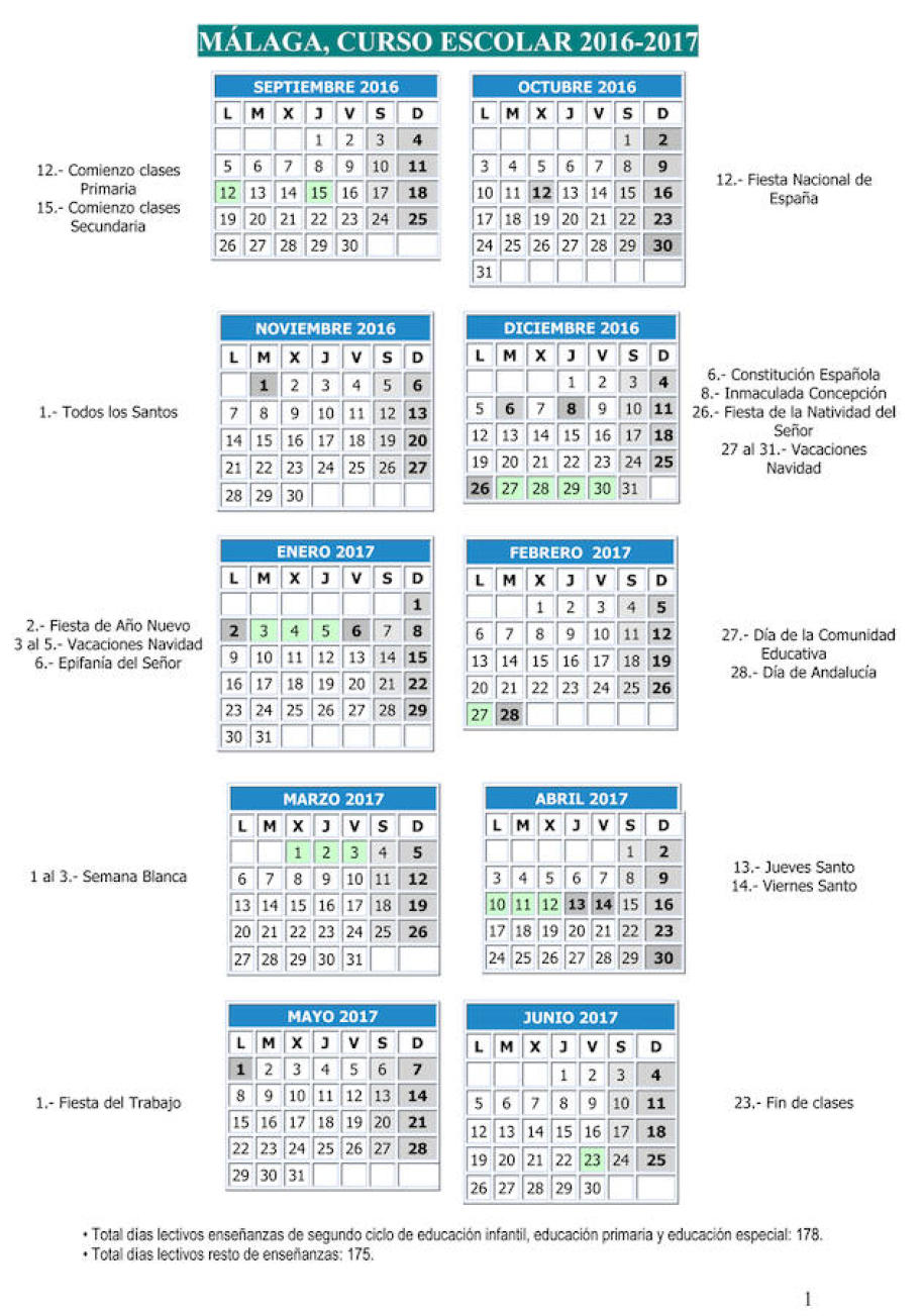 Calendario